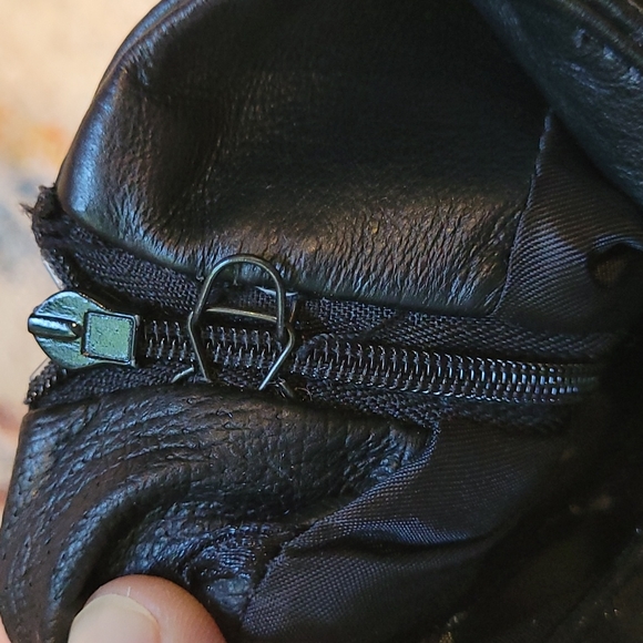 Vintage Leather Highrise Cropped Pants - Picture 4 of 14